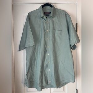 Vineyard Vines Green Checkered Button Down Shirt